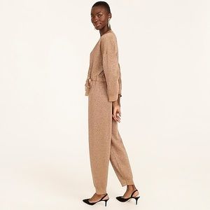 NWT: J. Crew - Lurex® wrap sweater-jumpsuit -Size XXL